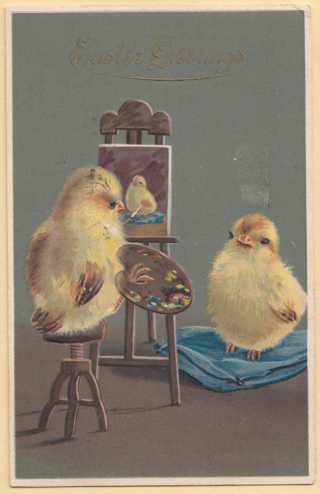 Vintage Easter Postcard