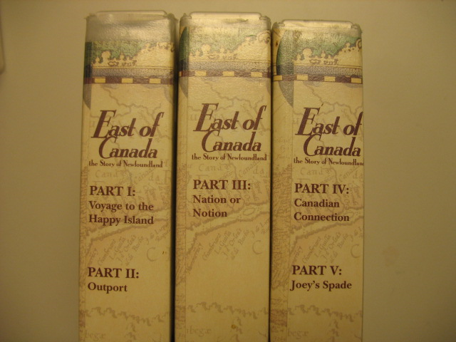 VHS video East of Canada the story of Newfoundland VHS video East of Canada the story of Newfoundland