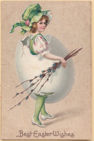 Vintage Easter Postcard