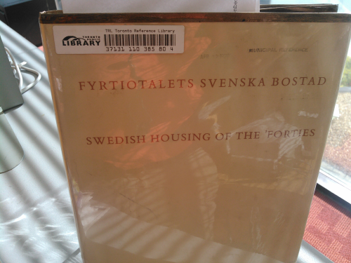 Swedish Housing of the 40s Forties