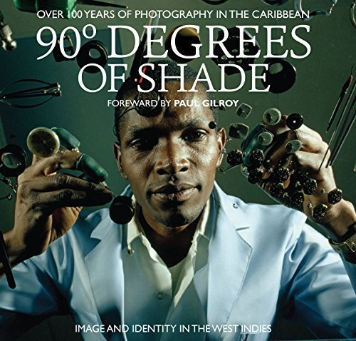90° degrees of shade image and identity in the West Indies:The image of the Caribbean is as much a creation of the West as it is the result of its population's incredibly complex identity. A melting pot of races born of the 400-year slave trade--Africans, indigenous Americans and their French, Spanish, German, Dutch and English colonizers--the identity of the Caribbean stands at the intersection of tourism, colonialism and tropicality. This deluxe large-format volume features hundreds of fascinating and unique photographs that span 100 years of Caribbean history, culture, industry and more, as well as the subsequent diaspora of its people to America, England and elsewhere. The photographs show the many ways in which the region has been portrayed, from tropical backdrop of tourism and hedonism to colonial outpost and revolutionary threat in North America's own backyard. The introduction is by Paul Gilroy, author of The Black Atlantic, There Ain't No Black in the Union Jack and Black Britain: A Photographic History (2004), among others. 