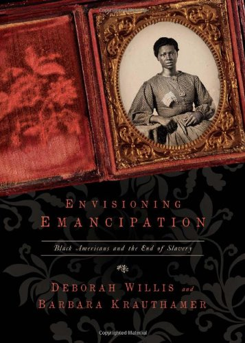Envisioning emancipation Black Americans and the end of slavery: The Emancipation Proclamation is one of the most important documents in American history. As we commemorate its 150th anniversary, what do we really know about those who experienced slavery?In their pioneering book, Envisioning Emancipation, renowned photographic historian Deborah Willis and historian of slavery Barbara Krauthamer have amassed 150 photographs--some never before published--from the antebellum days of the 1850s through the New Deal era of the 1930s. The authors vividly display the seismic impact of emancipation on African Americans born before and after the Proclamation, providing a perspective on freedom and slavery and a way to understand the photos as documents of engagement, action, struggle, and aspiration.Envisioning Emancipation illustrates what freedom looked like for black Americans in the Civil War era. From photos of the enslaved on plantations and African American soldiers and camp workers in the Union Army to Juneteenth celebrations, slave reunions, and portraits of black families and workers in the American South, the images in this book challenge perceptions of slavery. They show not only what the subjects emphasized about themselves but also the ways Americans of all colors and genders opposed slavery and marked its end.Filled with powerful images of lives too often ignored or erased from historical records, Envisioning Emancipation provides a new perspective on American culture