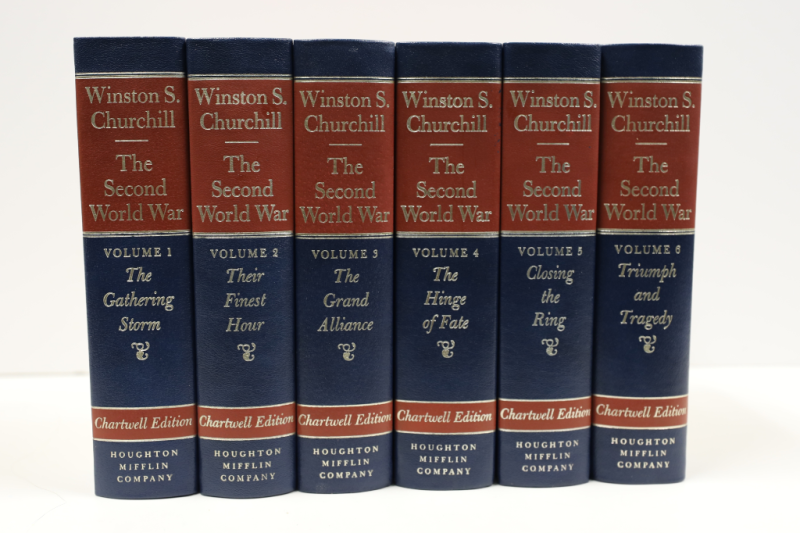 Winston Churchill’s six volume The Second World War (Chartwell Edition) for $36.00 Winston Churchill’s six volume The Second World War (Chartwell Edition) for $36.00