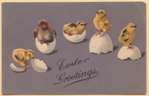 Vintage Easter Postcard