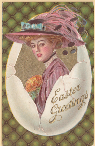 Vintage Easter Postcard
