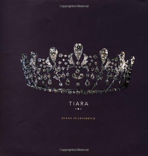 Tiara by Diana Scarisbrick: Created in conjunction with an exhibition of tiaras at the Museum of Fine Arts, Boston, this magnificent volume showcases more than 75 of the world's most exquisite tiaras adorned with everything from delicate feathers to ornately decorated, gold fleur-di-lis scrollwork set in diamonds, pearls, and sapphires. An essay by Diana Scarisbrick, curator of the exhibition, traces the tiara's history, and dozens of photographs show tiaras worn by Russian princesses, British royalty, American socialites, and many others. Taking a lighter, popular culture approach to a traditionally high fashion subject, Tiara will delight aficionados as well as those less familiar with the tiara's artistry, who will be astonished by the array of styles, shapes, and showstoppers from around the world.