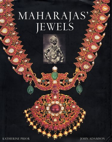 Maharajas' Jewels by Katherine Prior: The fascinating stories of Indian princes and their jewelry and precious stones are brought together in this sumptuously illustrated narrative tracing the rise and fall of India's leading royal houses through the dramatic fortunes of their crown jewels. Famed since antiquity as a supreme source of diamonds, rubies, and sapphires, the Indian subcontinent afforded untold symbols of power and prestige to its many kings. From the sixteenth century forward, these stone were sought with unscrupulous avidity by the crowned heads of Europe, but even the rapacity of the British Empire failed to devour all of India's treasures. In the twentieth century, in a final flowering of regal splendor, many maharajas traveled to the West to have their jewels reset by the most prestigious jewelers of Paris, London, and Rome. It is this encounter between Indian princely magnificence and the best of European jewelry design that forms the book's centerpiece. The authors offer a fresh, vigorous text drawing on original material from a wide range of government and private archives, and featuring many hitherto unpublished pictures alongside more familiar ones. From Sanskrit dramatists extolling the riches of India to the finest of modern Europe's jewelers crossing Asia in search of royal clients, a broad gamut of real voices and resplendent images brings to life the story of India's royal gems.