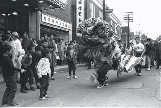 Lion dance York Univ Archive