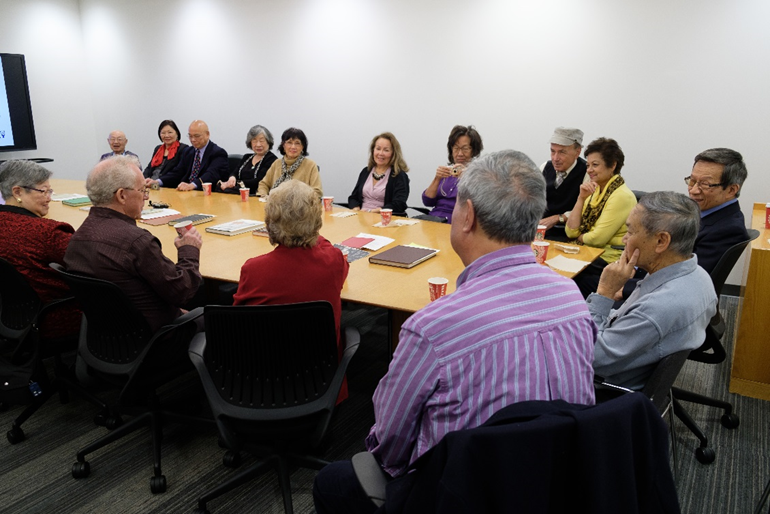 Preschool reunion round table