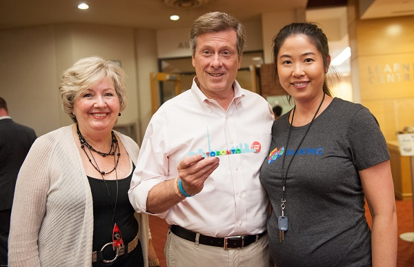 Mayor Tory at Maker Festival