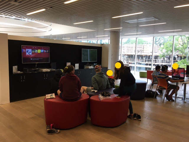 Halifax Central Library Gaming Station