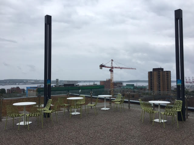 Halifax Central Library Rooftop Patio