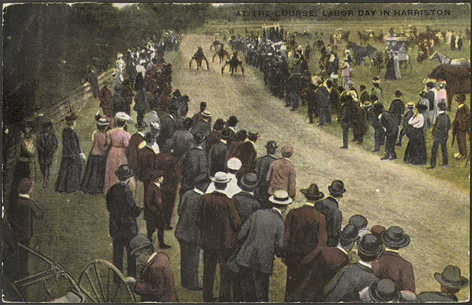 At the course, Labour Day in Harriston At the course, Labour Day in Harriston
