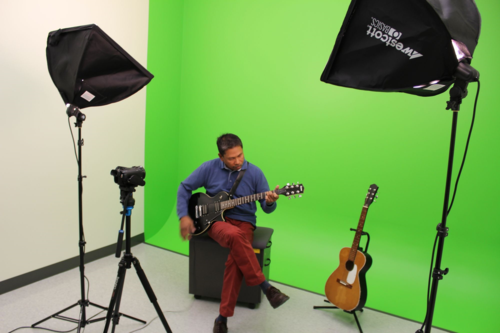 Digital Innovation Hub Green Screen