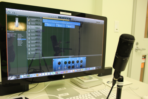 Audio recording workstation