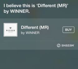 Siri song result