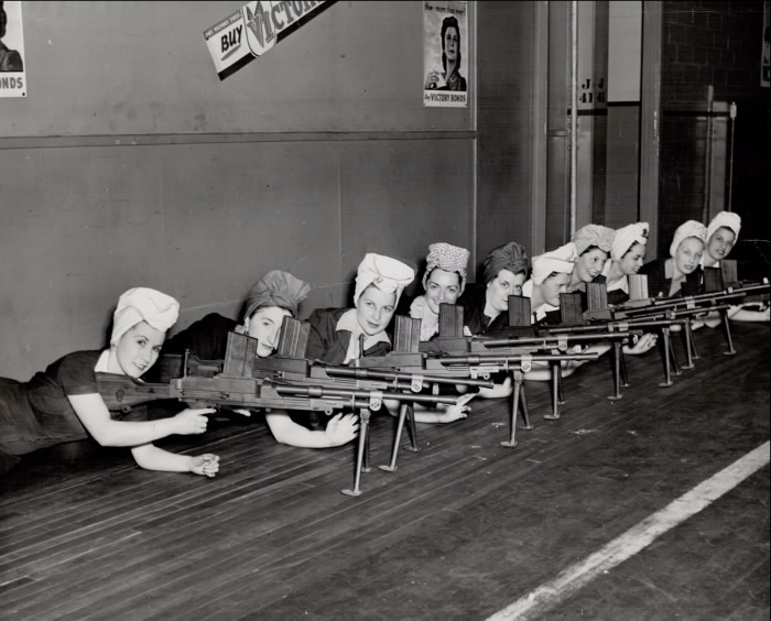 Women working at the John Inglis Co. plant