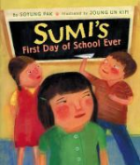 Sumi's first day of school ever
