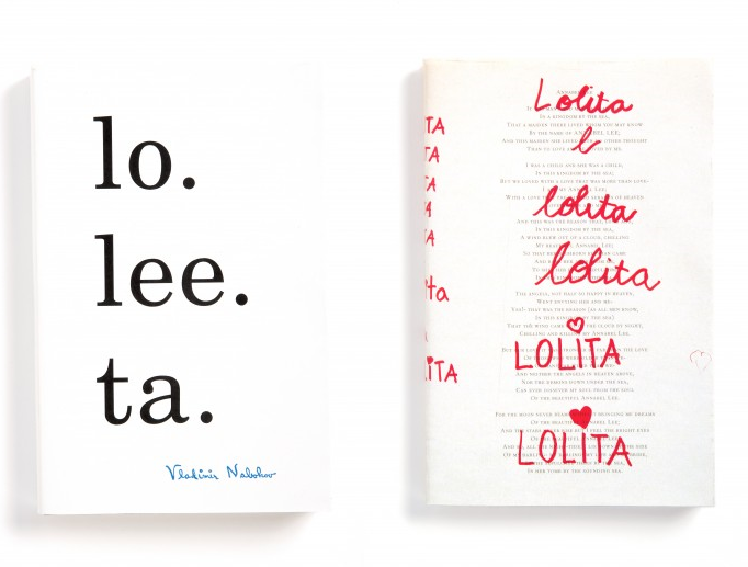 Spelling out Lolita and Handwriting Spelling out Lolita and Handwriting