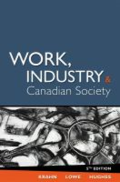 Work, industry, and Canadian society by H. Krahn