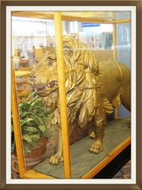 Toronto Digital Archive:  Reverend Thomas W. Pickett on veranda of Golden Lion Hotel