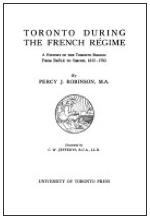 Toronto During The French Regime
