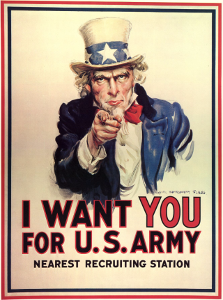 "I Want You" poster: The Price of Freedom: Americans at War