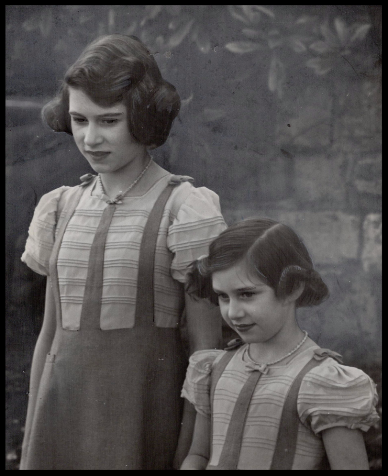 Princesses Elizabeth and Margaret Rose Princesses Elizabeth and Margaret Rose