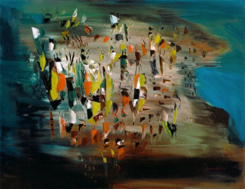 Borduas painting