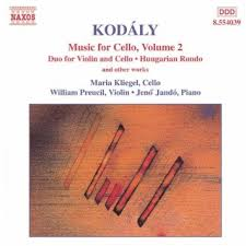 Kodaly / Music for Cello, Volume 2