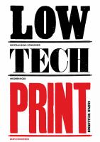 Low Tech Print by Caspar Williamson