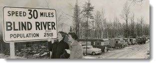 Blind River’s fate typical of north, Blind River, Ontario, 1956 Blind River’s fate typical of north, Blind River, Ontario, 1956