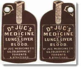 Dr. Jug's medicine for lungs, liver and blood, 1886 Dr. Jug's medicine for lungs, liver and blood, 1886