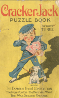 Cracker Jack puzzle book, 1917