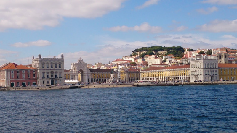 Beautiful Lisbon waterfront 