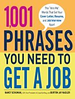 1,001 phrases you need to get a job 1,001 phrases you need to get a job