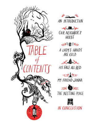 Through the woods table of contents
