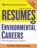 Resumes for Environmental Careers 