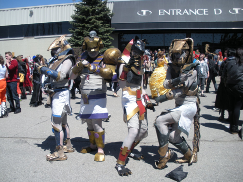 Mummies Alive cosplayers