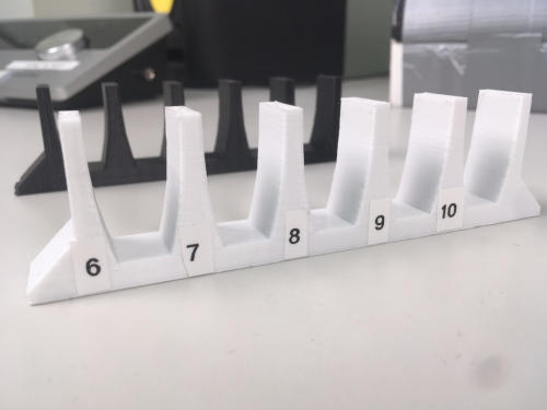 Upright macbook holder