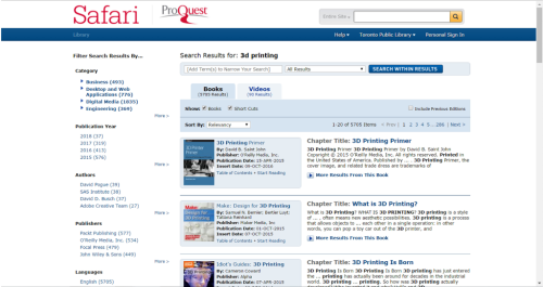 Online Safari Books on 3D design