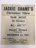 Poster for Jackie Shane's Christmas Show Poster for Jackie Shane's Christmas Show