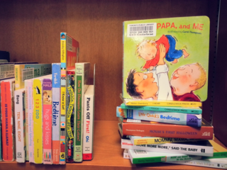 Boardbooks at the library
