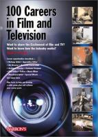 100 Careers in Film and Television