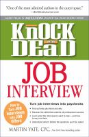 Knock Em Dead Job Interview