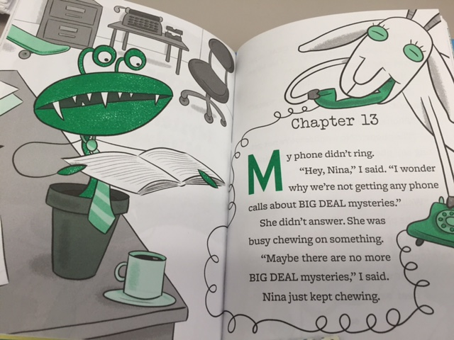 Inspector Flytrap Awaits The Next Mystery