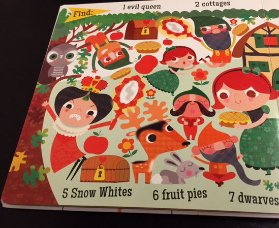 Snow White Themed Search and Find