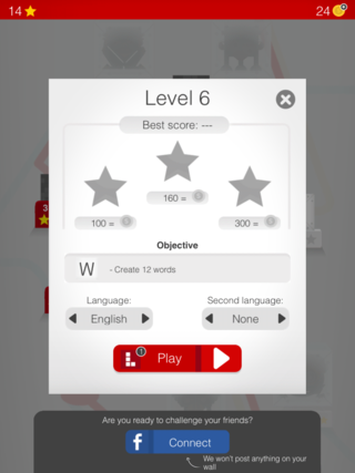 Letris 4 Level Completed