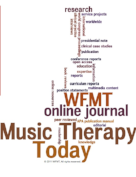 Music Therapy Today Music Therapy Today