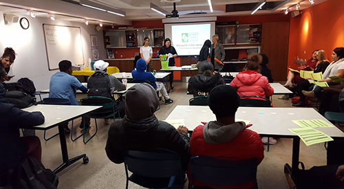 Moneyist workshop at York Woods Branch